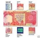 25,000 Iraqi Dinar Uncirculated-registered W/u.s. Treasury