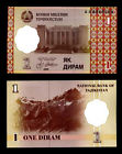 Tajikistan 1 Diram 1999 P 10 Unc Lot 20 Pcs