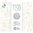 2016 United Kingdom (uk) 50p Bu Coin beatrix Potter 150 Years In Folder