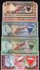 Bahrain 100 1/4 1/2 1 5 10 20 Dinars 1964 *specimen* Unc Complete Currency Set