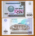 Uzbekistan, 1000 (1,000) Sum, 2001, Ex-ussr, Pick 82, Unc