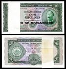 Mozambique 100 Escudos 1961 (1976) Bundle Unc Consecutive Pack 100 Pcs P.117