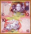 Lesotho, Africa, 10 Maloti, 2010 (2011) Pick 21, Unc