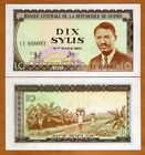 Guinea, 10 Sylis, 1971, Pick 16, Unc