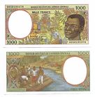 Central African States Chad 1000 Francs P-602 Unc