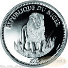 The Lion - 2015 1 Oz Pure Silver Prooflike Coin - Niger - 1000 Francs