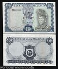 Malaysia 50 Ringgit P10 1972 King Deer Large Aunc Rare World Currency Money Note