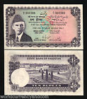 Pakistan 10 Rupees Pr4 1950 Jinnah Saudi *haj* Unc Currency Money Bill Bank Note