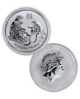2016 Australia $1 1 Troy Oz .999 Silver Lunar Year Of The Monkey In Cap Sku37437