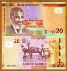 Namibia, 20 Dollars, 2015, Pick New, Unc   Redesigned