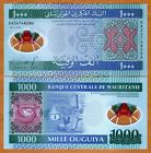 Mauritania, 1000 (1,000) Ouguiya, 2014, Pick New, Unc   Polymer