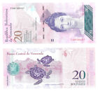 Venezuela 20 Bolivares 2011 Unc Crisp Banknote P-91