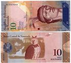 Venezuela 10 Bolivares P.90 Unc Note 2009 Prefix M