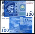 Kyrgyzstan 100 Som 2009 Unc Banknote  P.26
