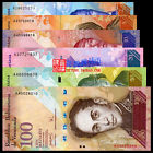 Venezuela Full Set 6 Pcs, 2+5+10+20+50+100 Bolivares, 2007-2015, P-88-93,unc