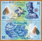 Brunei, 1 Ringgit, 2011, Polymer, Pick 35, Unc
