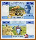 Central African, Cameroun 1000, 2002 (2010) Pick 207u, Unc