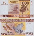 Wallis, Futuna & French Polynesia 1000 Francs P.6 Unc Note 2014
