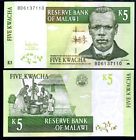 Malawi 5 Kwacha 2005 Unc  P 36
