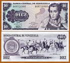 Venezuela, 10 Bolivares, 1981, P-60, Unc