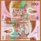 Vanuatu, 200 Vatu, 2014, P-new, Aa-prefix, Polymer, Unc