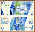 Aruba, 10 Florin, 2003, P-16 (16a), Unc > Seashell Florin