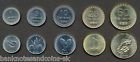 East Timor Complete Full Coin Set 1+5+10+25+50 Centavos 2003-2006 Unc Lot Of 5