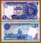 Malaysia, 1 Ringgit, Nd (1989), P-27 (27b), Unc