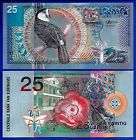 Suriname P-148 25 Gulden Year 1.1.2000 Red Billed Toucan Uncirculated Banknote 