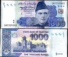 Pakistan 1000 1,000 Rupees 2011 P 50 New Sign Unc