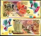 Trinidad & Tobago 50 Dollars 2015 Revise P New Polymer Unc