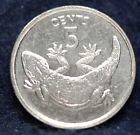 Kiribati, 1979 5 Cents, Gecko, Uncirculated,