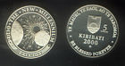 Kiribati Proof 5 Dollar Coin 2000 Millennium Harmony