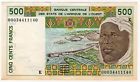 Senegal:  500 Francs  (00034411140)