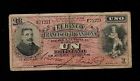 Bolivia 1 Boliviano 1898 Banco Francisco ArgandoÑa   Pick # S147a  Fine.