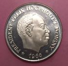 1966 Ivory Coast 10 Francs Silver Km1 = Proof