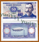 Svalbard (norway), 50 Kroner, 2015, Private Issue, Unc   Amundsen