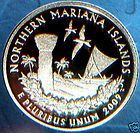 2009 S Gem Proof Clad Northern Mariana Islands Quarter