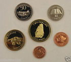 Pitcairn Islands Coins Set Of 6 Coins 2010 Unc