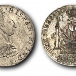 1789 - Jura acuñada en Maracaibo con motivo del advenimiento al trono, de Carlos IV 