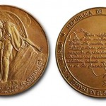 Medalla del Ministerio de Defensa, Conmemorando Sesquicentenario de la Muerte del Libertador