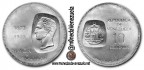El Doblón. Moneda Conmemorativa del Centenario de la Efigie del Libertador Simón Bolívar en la Moneda